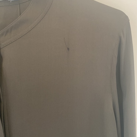 Vince Silk Button Down Shirt - Picture 10 of 12